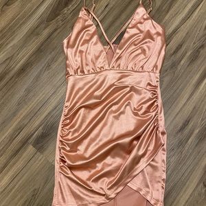 Rose asymmetrical Dress